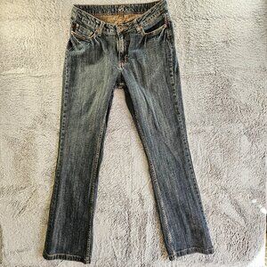 Women's Copper Riders Jeans Size 11/12 Long Stretch Straight Leg